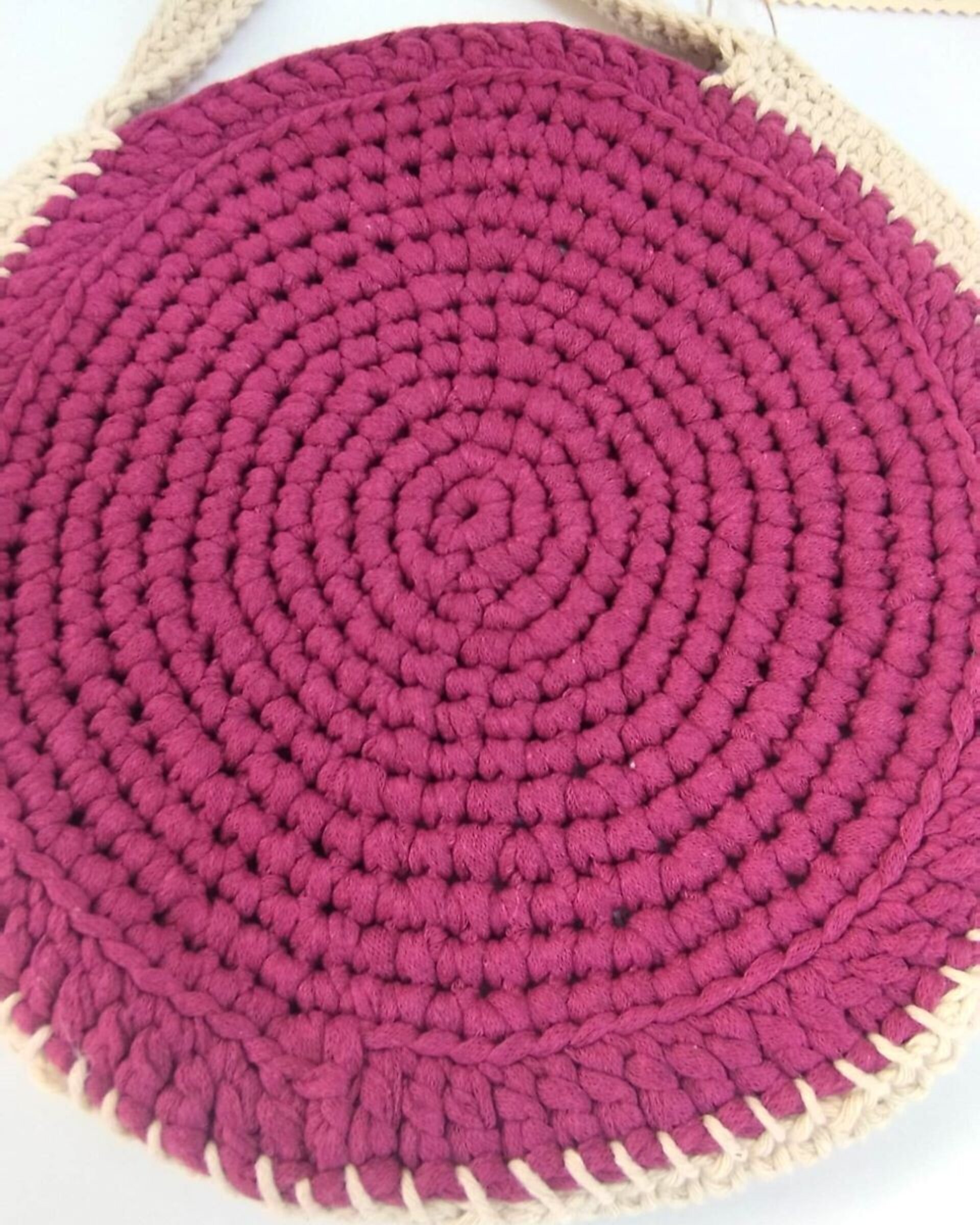 Bolso bandolera DISCO cereza - 2