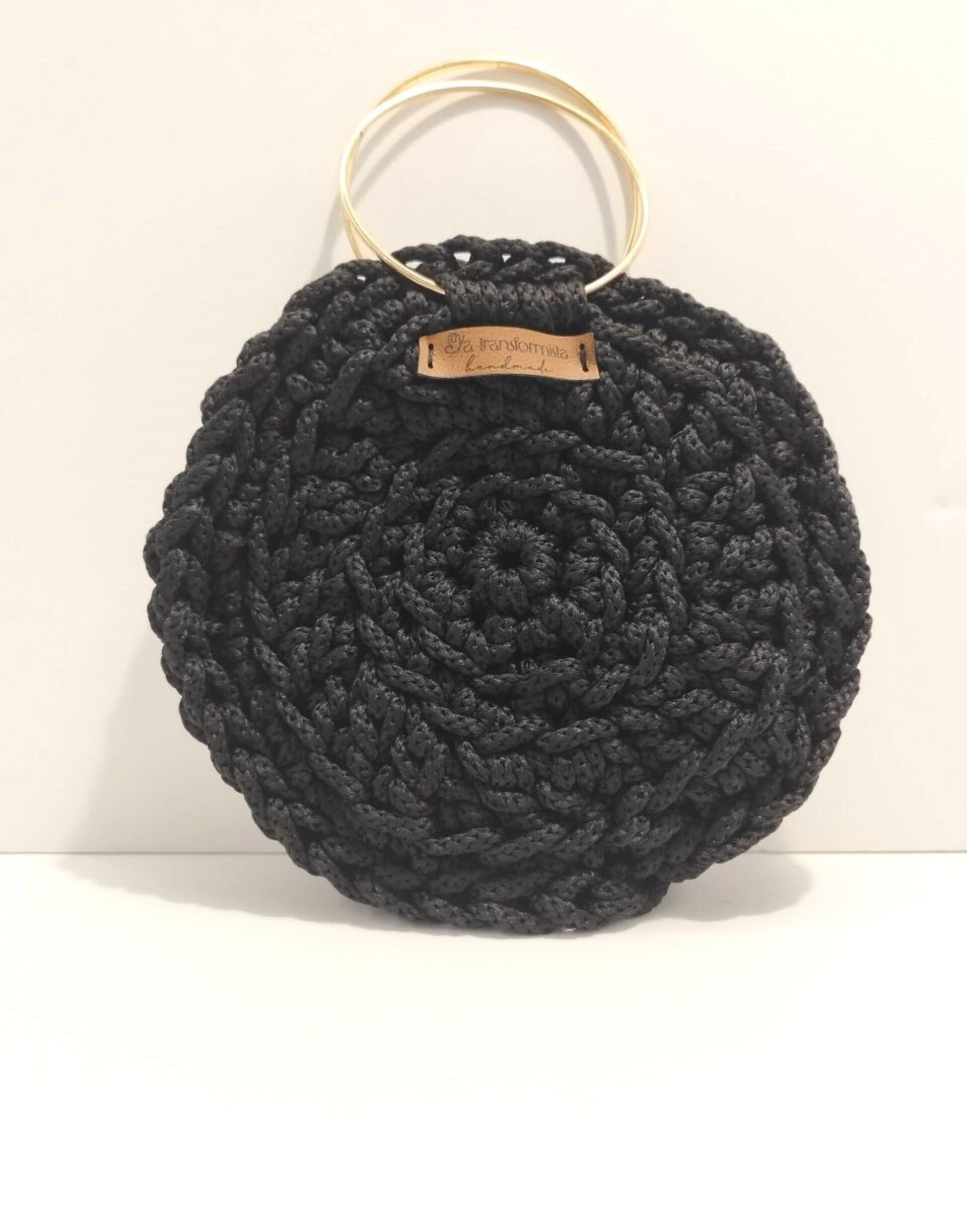 Bolso Fiesta Negro "Caracola" - 3