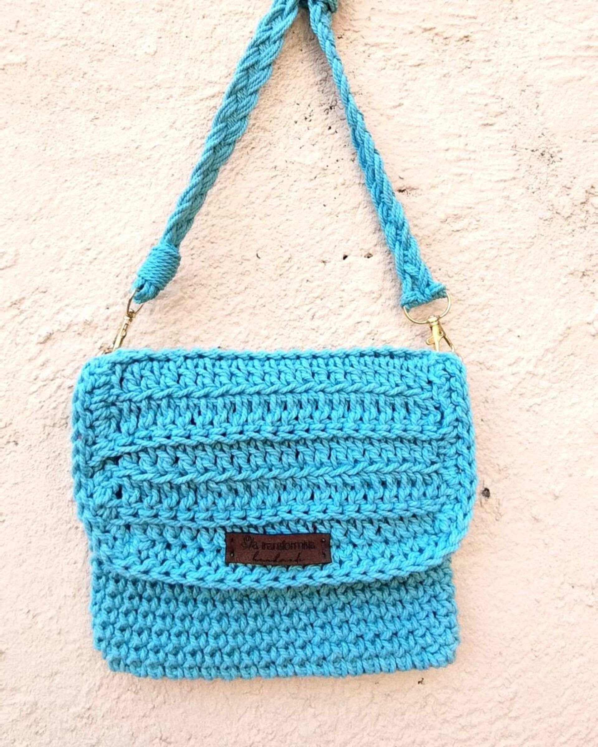 Bandolera azul cordón - 2